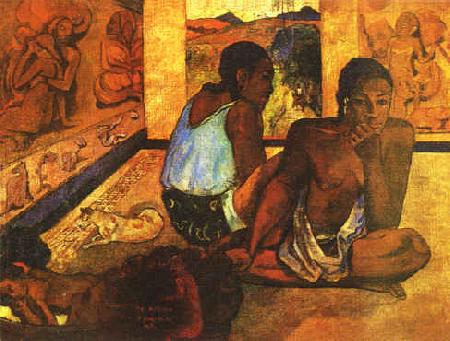 Paul Gauguin  Daydreaming